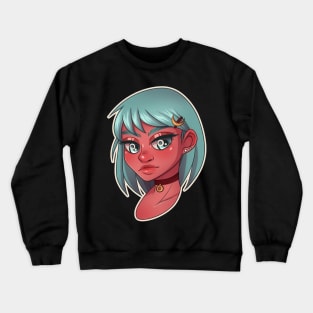 Moon Girl Crewneck Sweatshirt